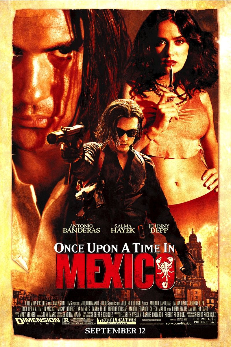 2003约翰尼·德普经典犯罪动作《墨西哥往事》高清电影下载