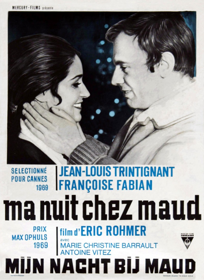 1969年8.3分法国剧情《慕德家一夜》免费高清电影下载